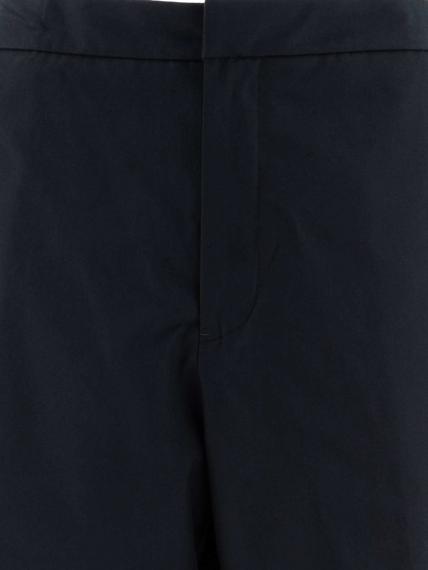 JIL SANDER Blue Trousers with elasticated waist